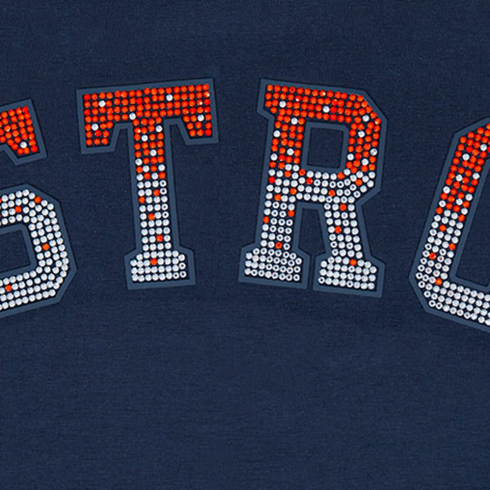 Houston Astros Pro Standard Women's Rhinestone Slim Fit T-Shirt - MLB T-shirts