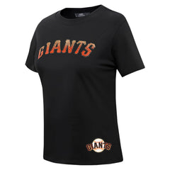 San Francisco Giants Pro Standard Women's Rhinestone Slim Fit T-Shirt - MLB T-shirts