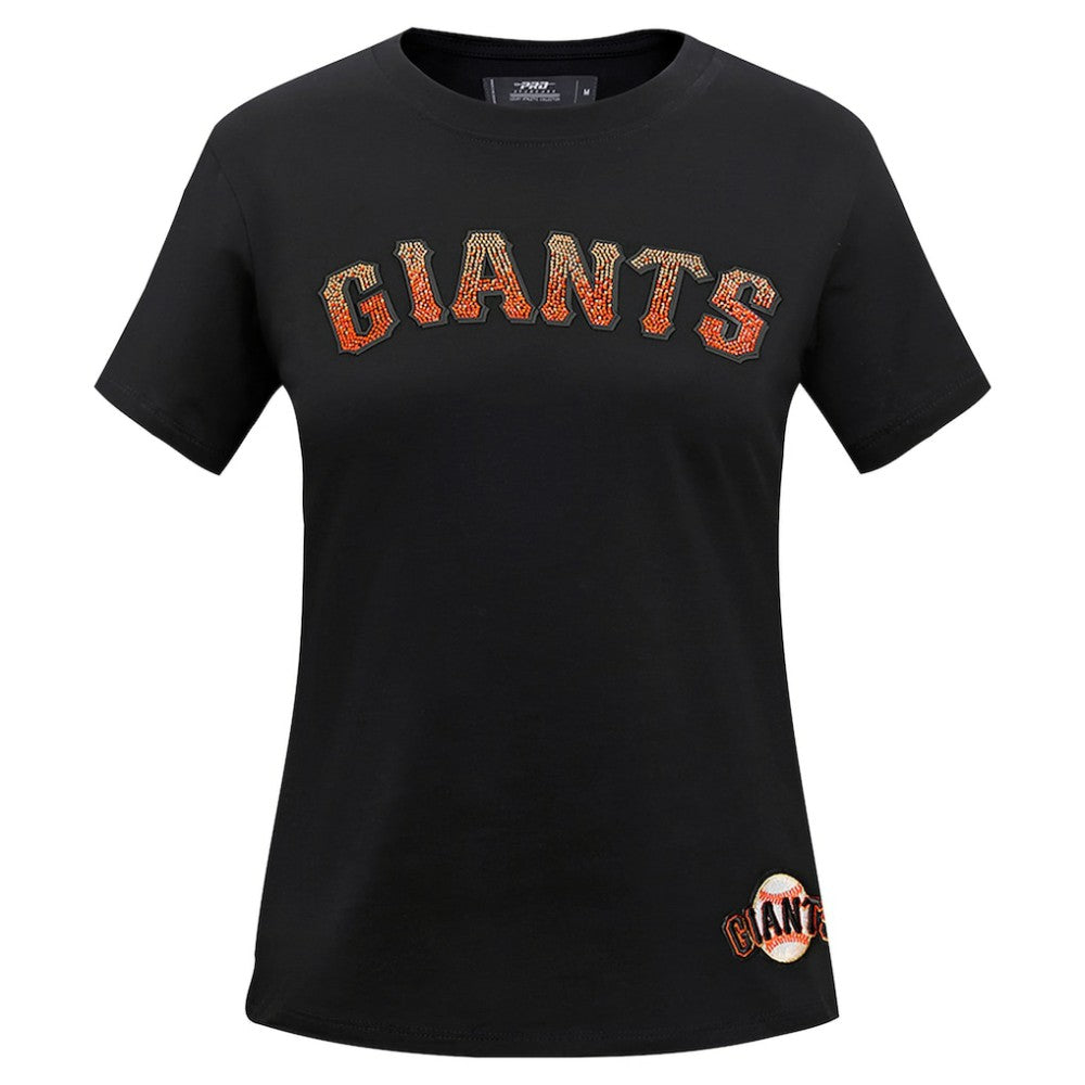 San Francisco Giants Pro Standard Women's Rhinestone Slim Fit T-Shirt - MLB T-shirts