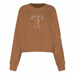 Texas Rangers Pro Standard Women's Paint The City Pullover Cropped Sweatshirt - MLB Pullover