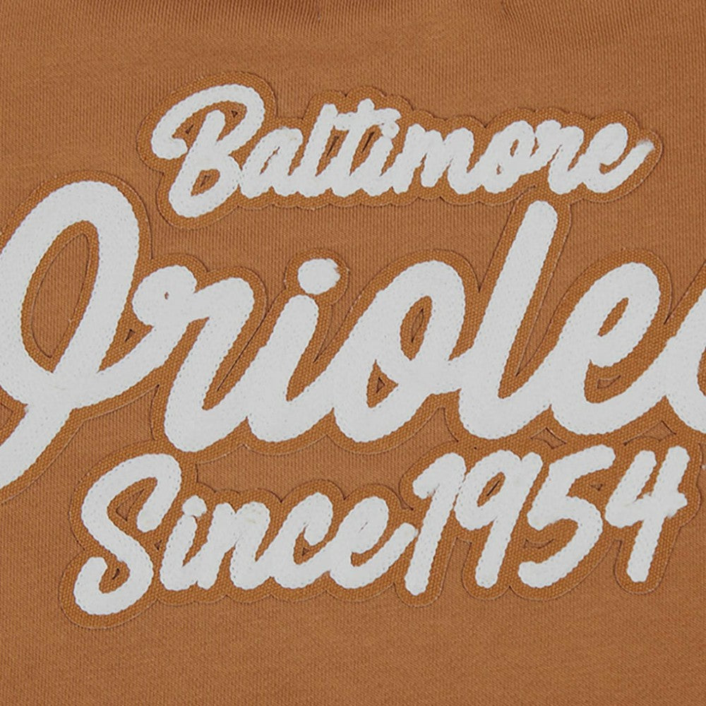 Baltimore Orioles Pro Standard Women's Paint The City Pullover Cropped Sweatshirt - MLB Pullover