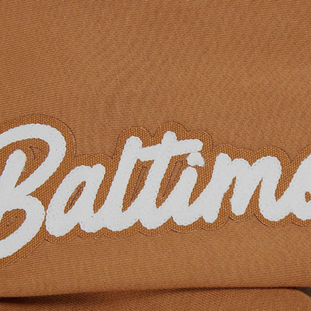 Baltimore Orioles Pro Standard Women's Paint The City Pullover Cropped Sweatshirt - MLB Pullover