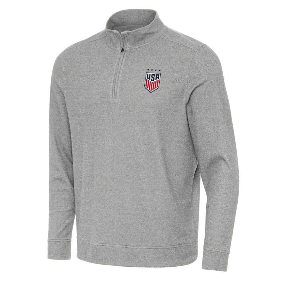 USWNT Antigua Subtle Quarter-Zip Top