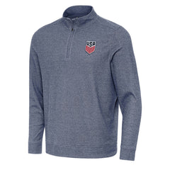 USMNT Antigua Subtle Quarter-Zip Top