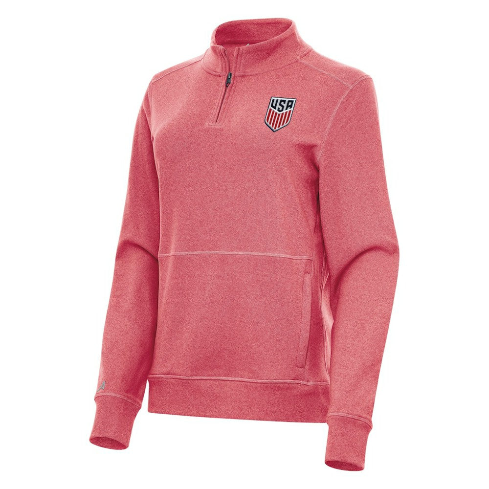 USMNT Antigua Women's Crush Quarter-Zip Top