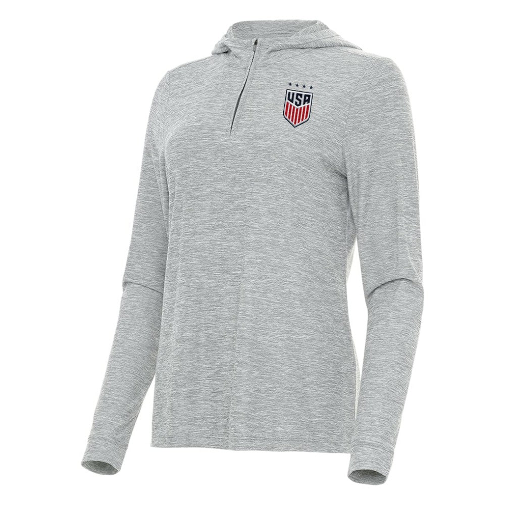 USWNT Antigua Women's Daybreak Quarter-Zip Hoodie