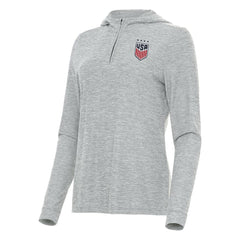USWNT Antigua Women's Daybreak Quarter-Zip Hoodie