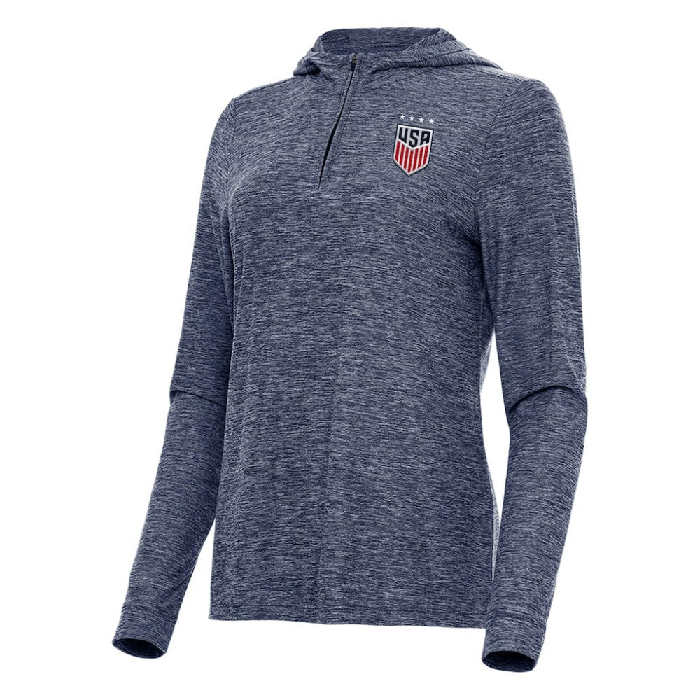 USWNT Antigua Women's Daybreak Quarter-Zip Hoodie