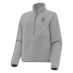 USWNT Antigua Women's Figure Quarter-Zip Jacket