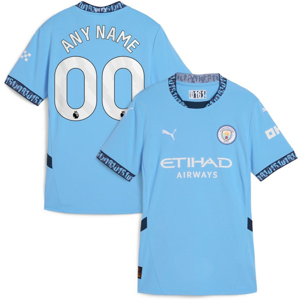 Manchester City Women's 2024/25 Home Replica Custom Jersey