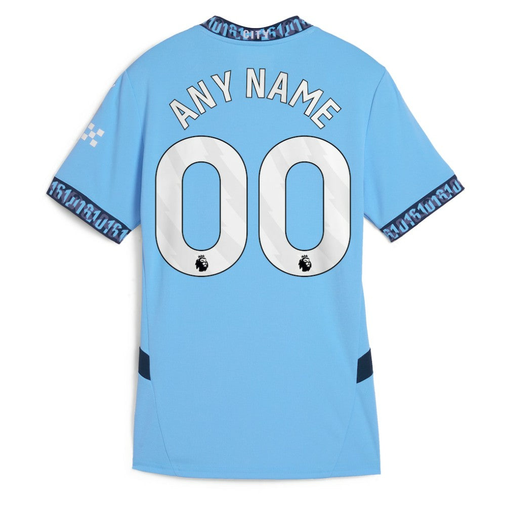 Manchester City Women's 2024/25 Home Replica Custom Jersey
