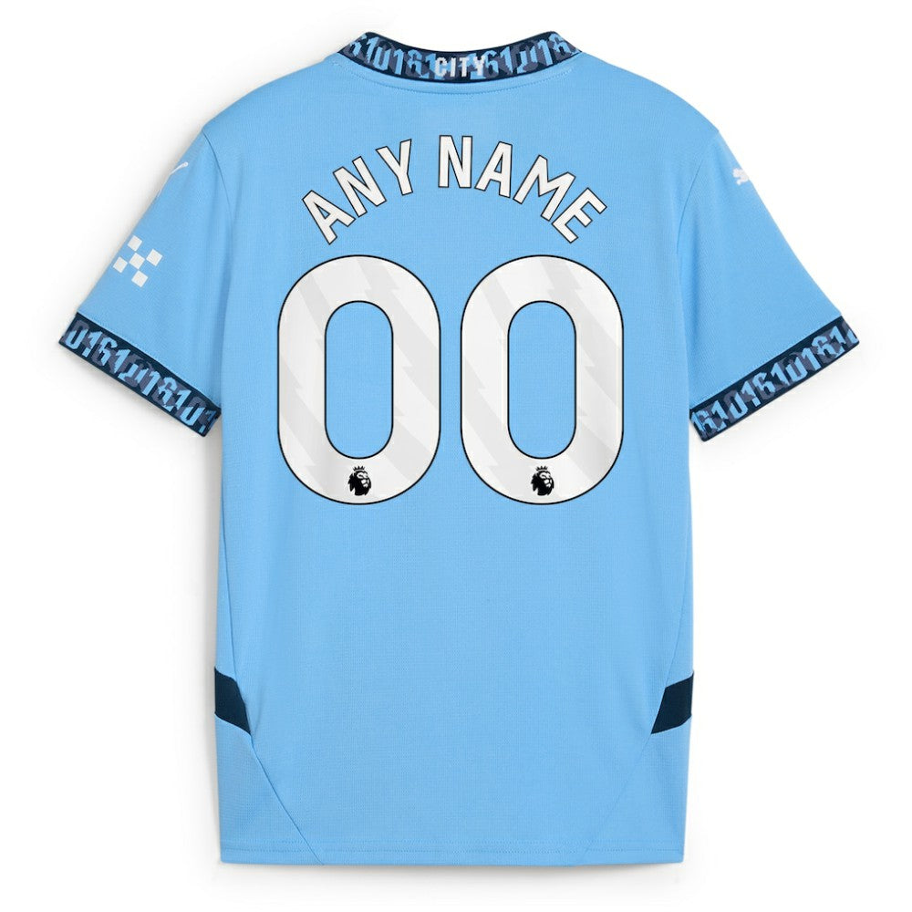 Manchester City Youth 2024/25 Home Replica Custom Jersey