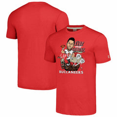 Tampa Bay Buccaneers Baker Mayfield  Homage Unisex Caricature Player Graphic Tri-Blend T-Shirt | NFL Online