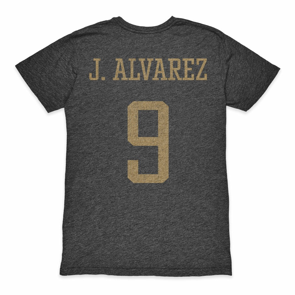 Julián Álvarez Argentina National Team 1863FC Player Retro Tri-Blend T-Shirt