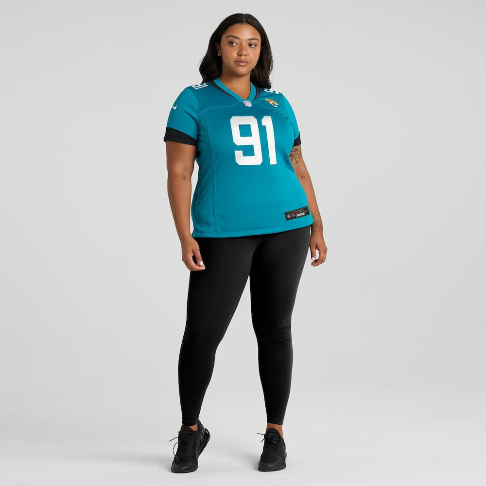 Jacksonville Jaguars Arik Armstead  Women's Team Game Jersey | NFL Online