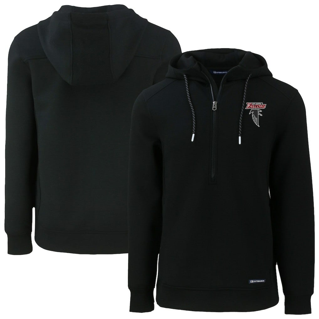 Atlanta Falcons Cutter & Buck Roam Eco Recycled Half-Zip Hoodie | NFL Outlet