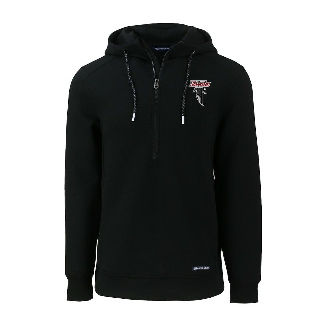 Atlanta Falcons Cutter & Buck Roam Eco Recycled Half-Zip Hoodie | NFL Outlet