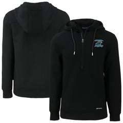 Carolina Panthers Cutter & Buck Roam Eco Recycled Half-Zip Hoodie | NFL Discount