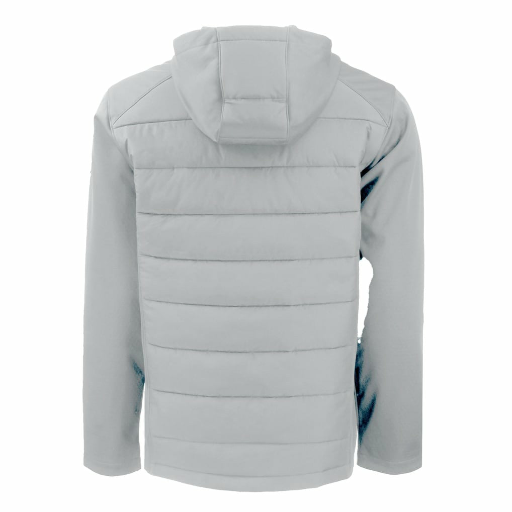 Atlanta Falcons Cutter & Buck Evoke Hybrid Eco Softshell Recycled Full-Zip Hoodie Jacket | NFL Online