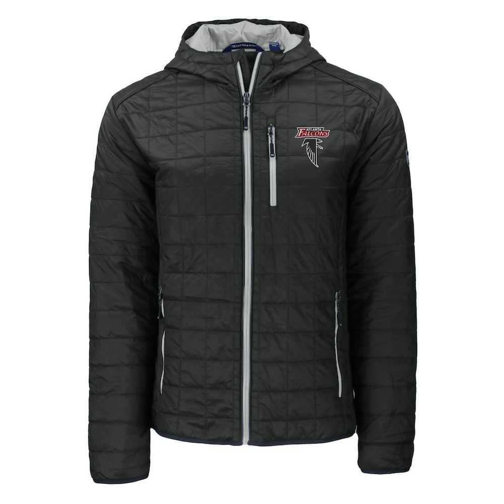 Atlanta Falcons Cutter & Buck Rainier PrimaLoft Eco Insulated Full-Zip Puffer Jacket | NFL Sale