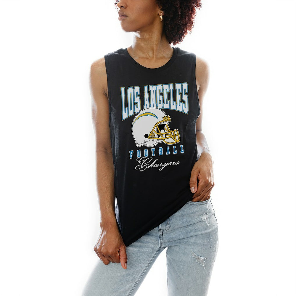 Los Angeles Chargers Gameday Couture Women's Preseason Opener Racerback Tank Top | NFL On sale