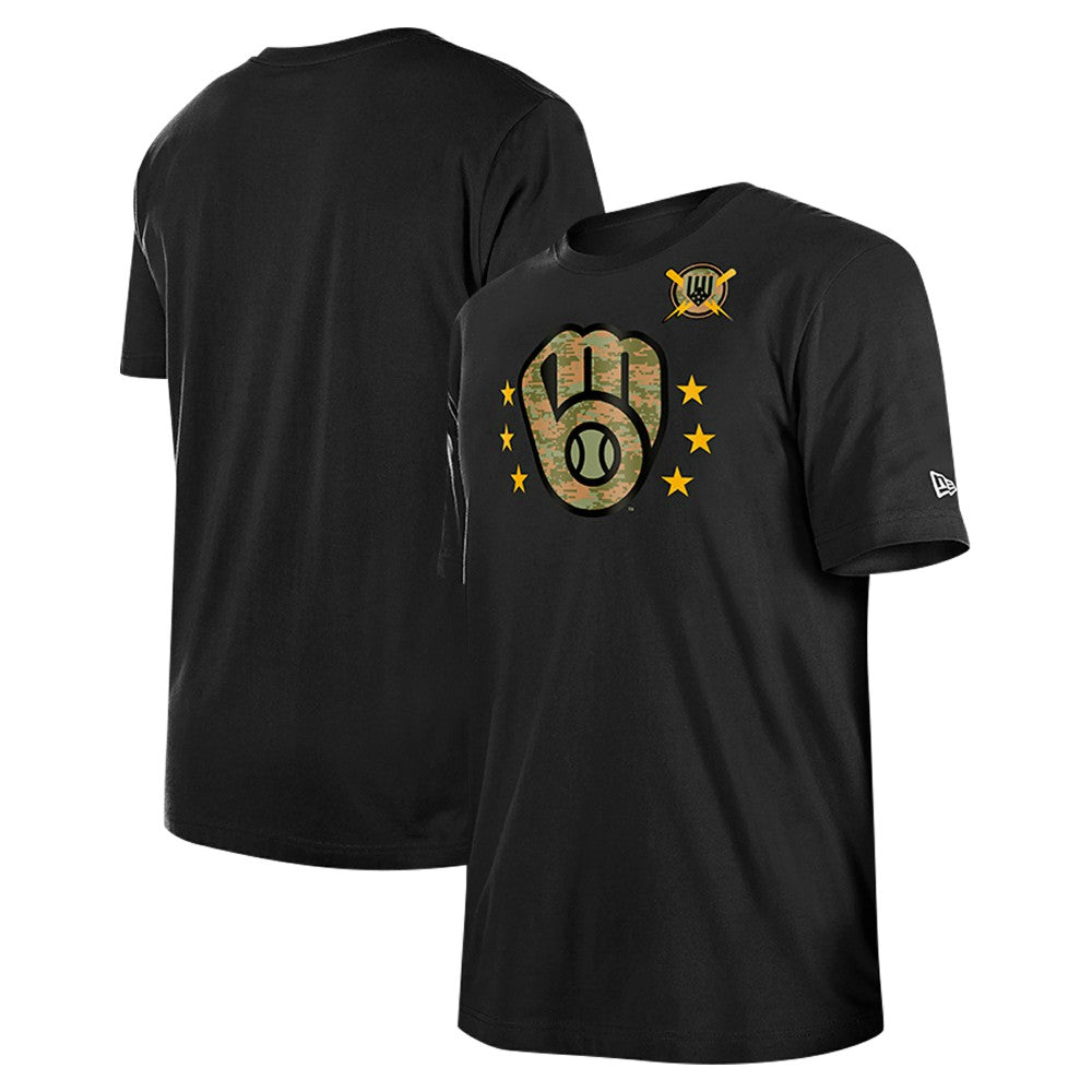 Milwaukee Brewers New Era 2024 Armed Forces Day T-Shirt - MLB T-shirts