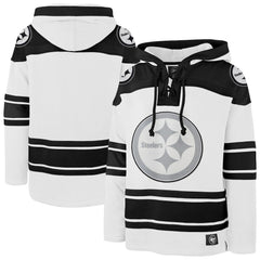 Pittsburgh Steelers '47 After Image Superior Lacer Pullover Hoodie | NFL US