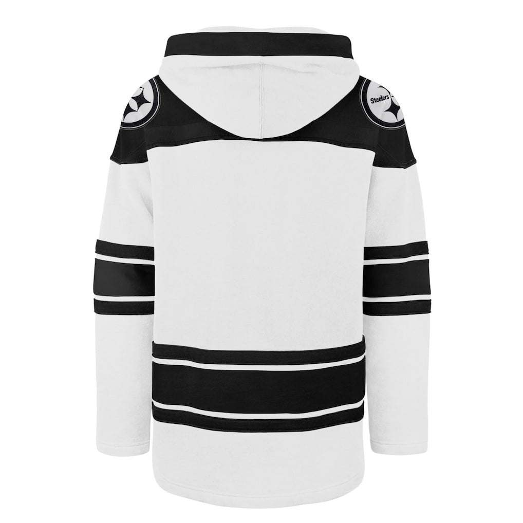 Pittsburgh Steelers '47 After Image Superior Lacer Pullover Hoodie | NFL US