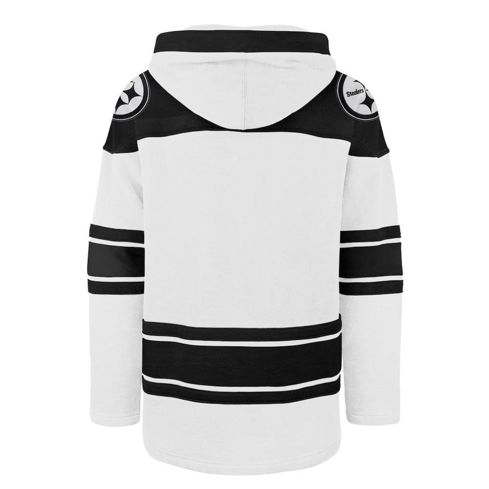 Pittsburgh Steelers '47 After Image Superior Lacer Pullover Hoodie | NFL US