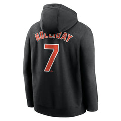 Jackson Holliday Baltimore Orioles Nike Player Name & Number Club Fleece Pullover Hoodie - MLB Hoodies
