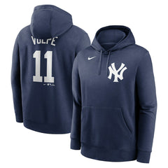 Anthony Volpe New York Yankees Nike Player Name & Number Club Pullover Hoodie - MLB Hoodies