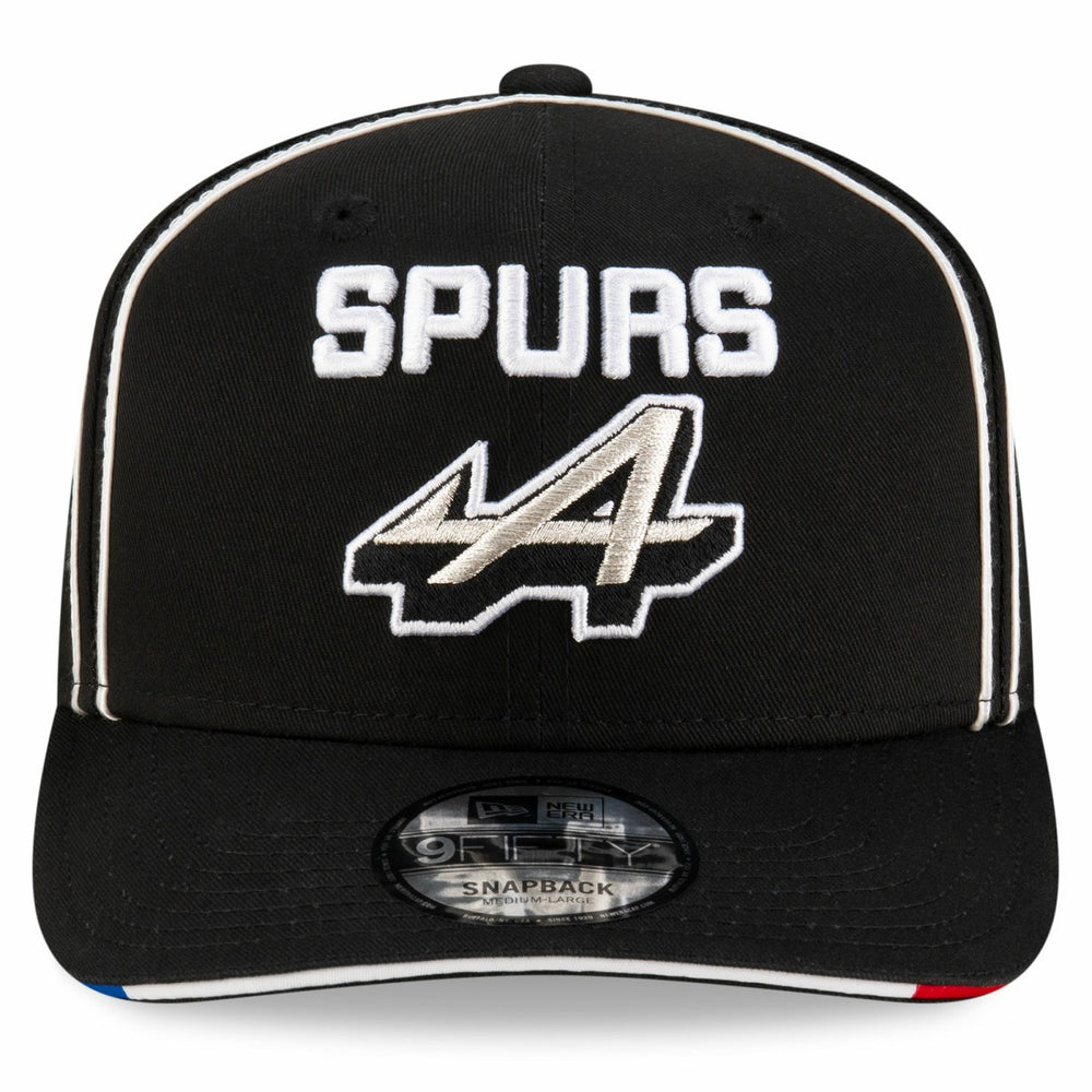 Black San Antonio Spurs x Alpine 9FIFTY Snapback Hat | NBA