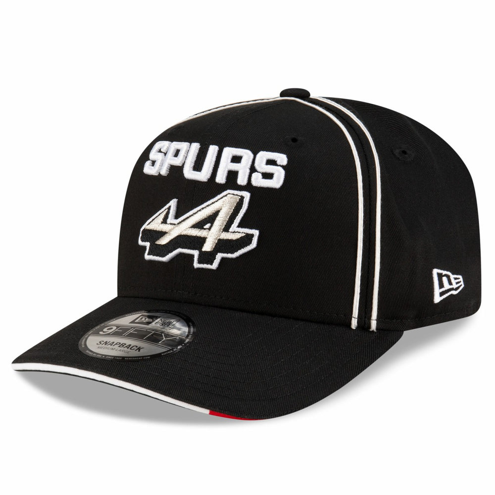 Black San Antonio Spurs x Alpine 9FIFTY Snapback Hat | NBA