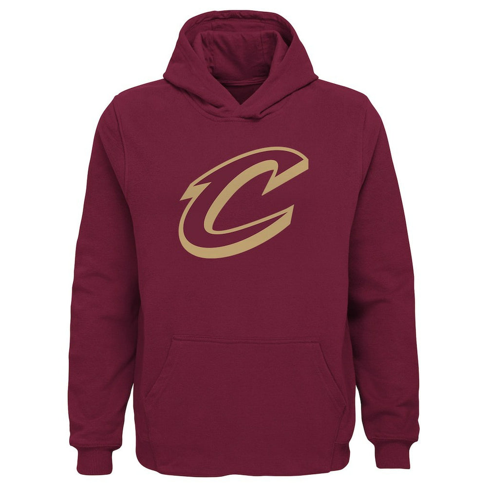 Wine Cleveland Cavaliers Youth Primary Logo Pullover Hoodie sale | NBA