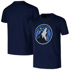 Navy Minnesota Timberwolves Youth Primary Logo T-Shirt | NBA