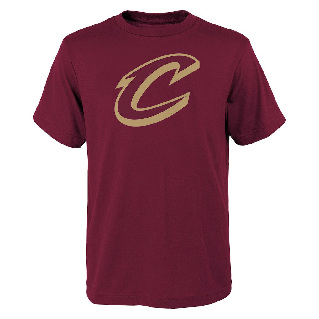 Wine Cleveland Cavaliers Youth Primary Logo T-Shirt sale | NBA