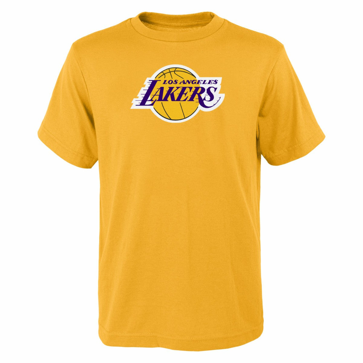 Gold Los Angeles Lakers Youth Primary Logo T-Shirt | NBA