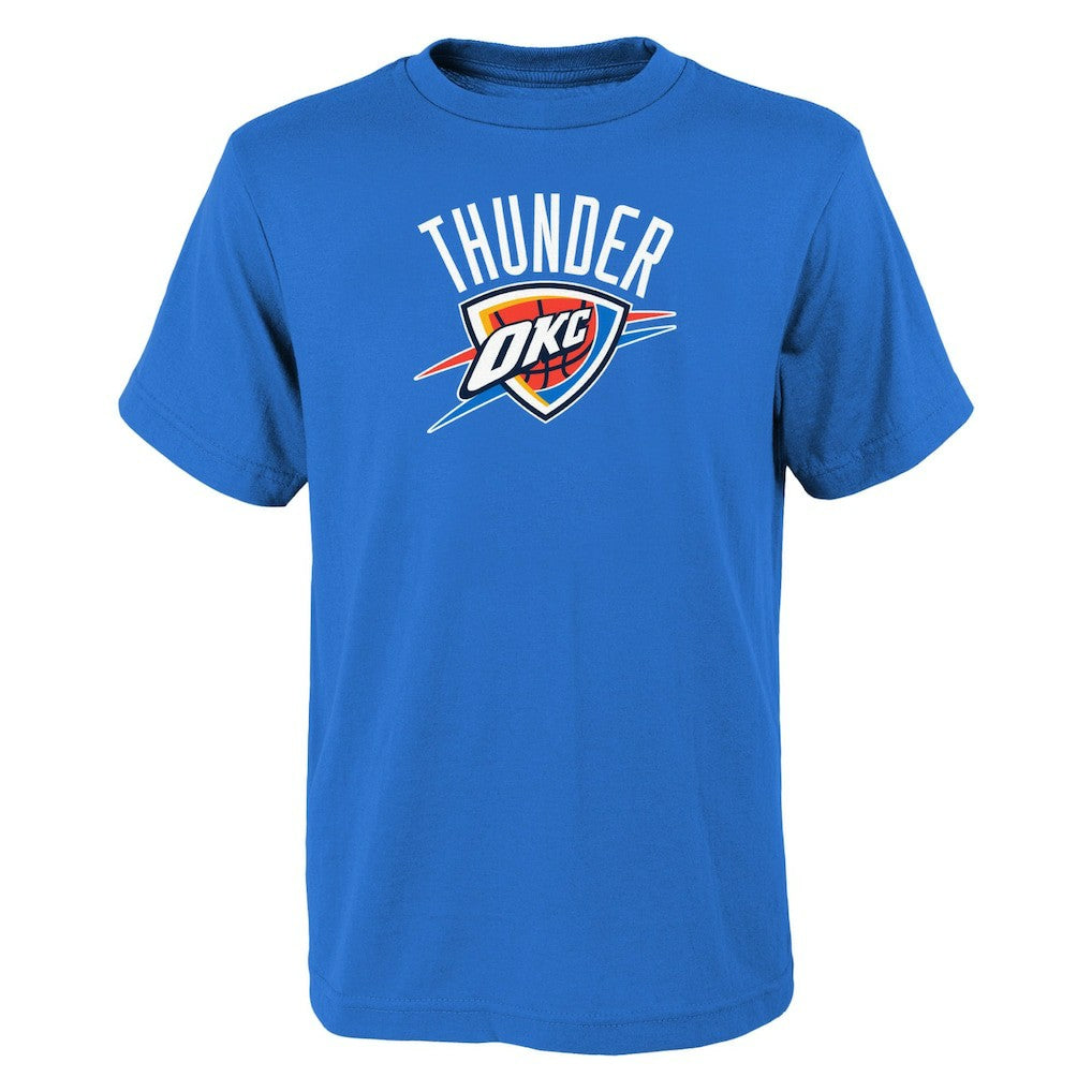 Blue Oklahoma City Thunder Youth Primary Logo T-Shirt | NBA