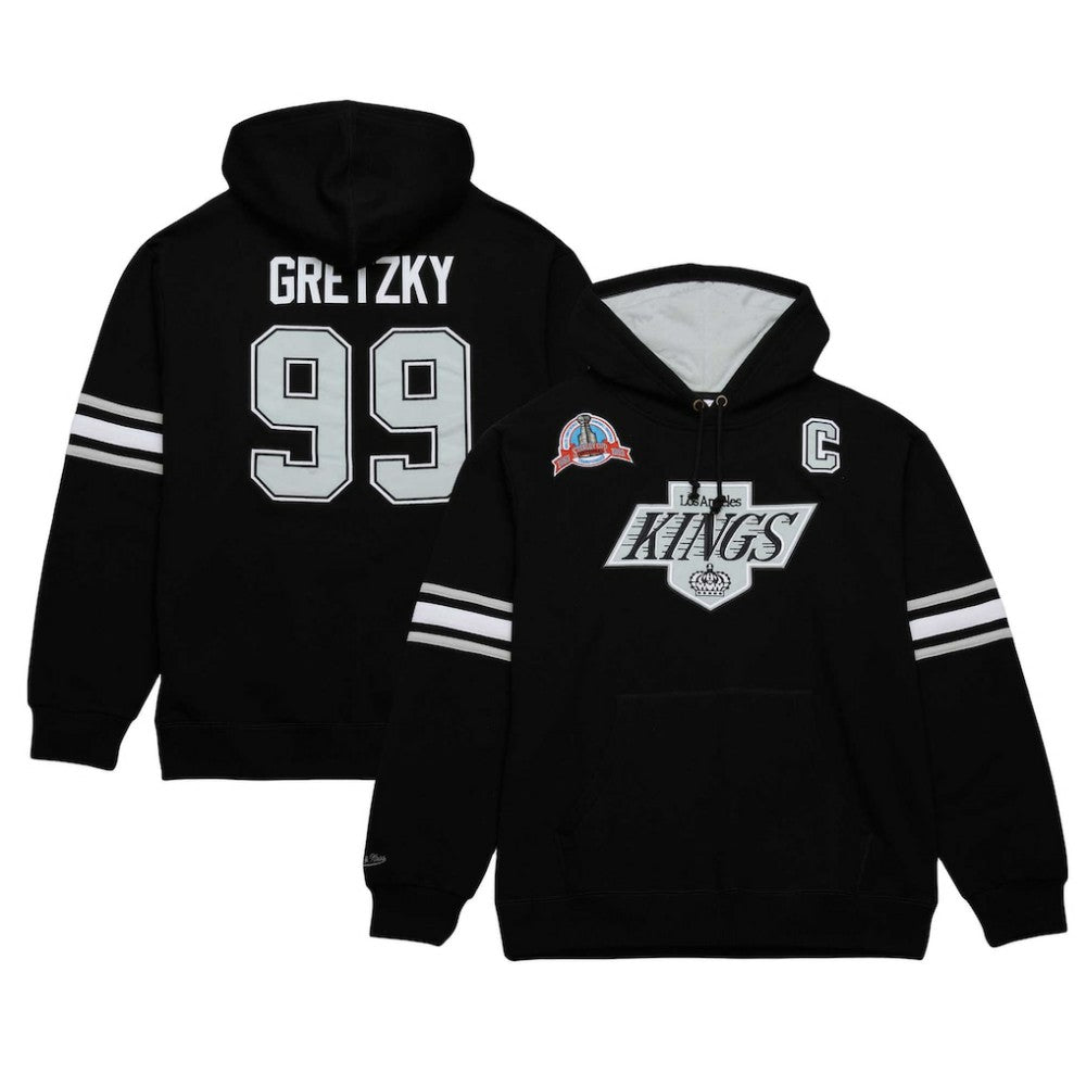 Wayne Gretzky Los Angeles Kings Mitchell & Ness 1993 Name & Number Premium Pullover Hoodie -  NHL Hoodies
