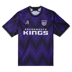 Purple Sacramento Kings Authmade x NBA Soccer Kit Fashion Jersey | NBA