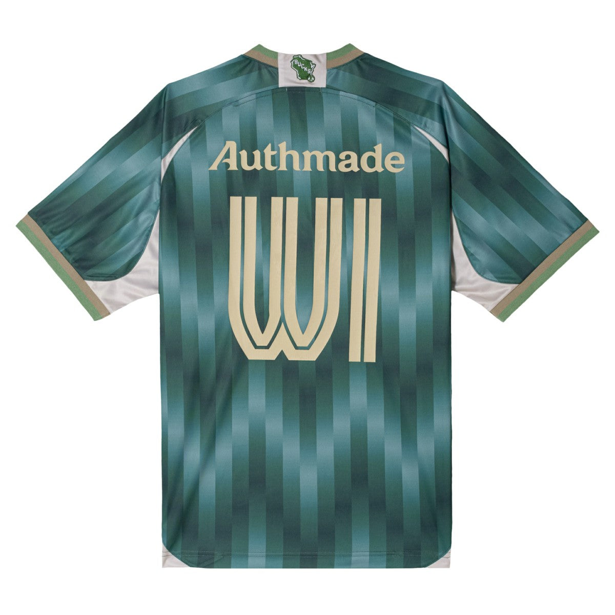 Green Milwaukee Bucks Authmade x NBA Soccer Kit Fashion Jersey | NBA