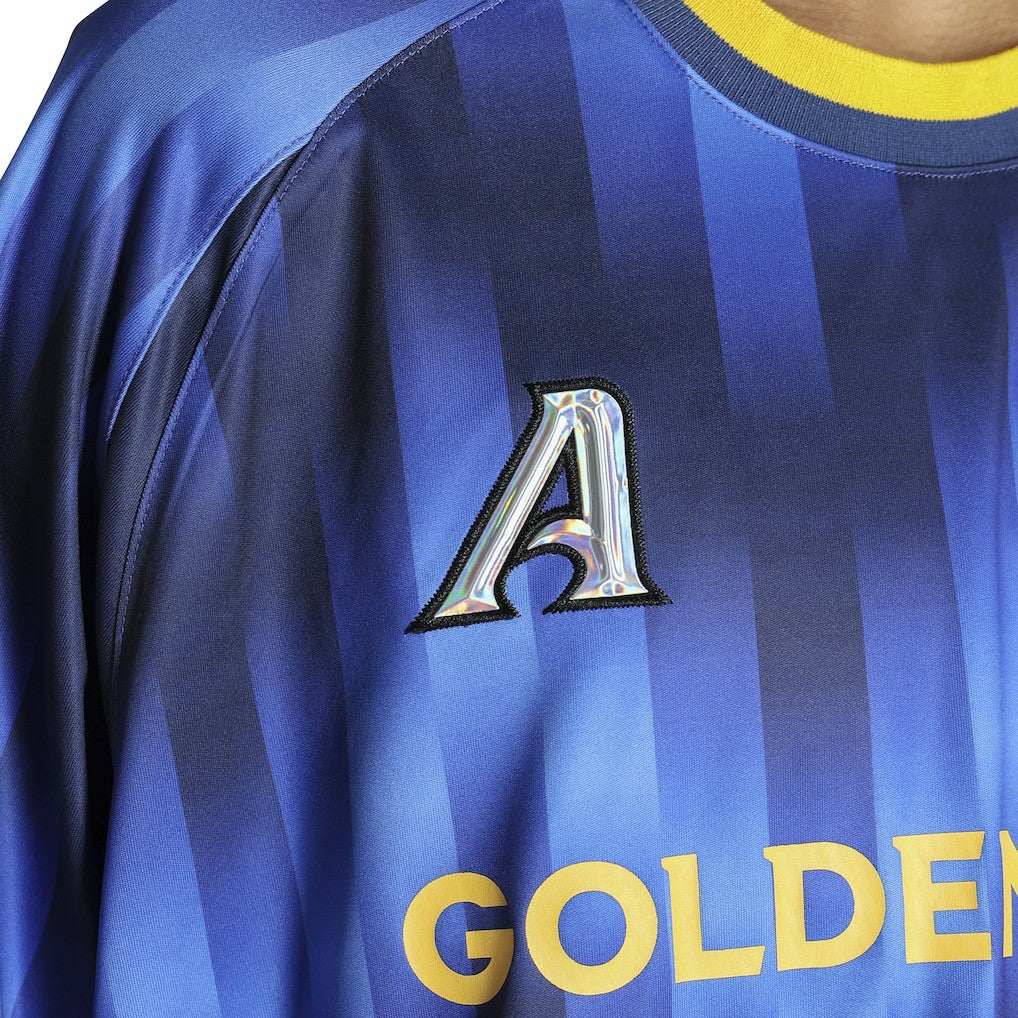 Blue Golden State Warriors Authmade x NBA Soccer Kit Fashion Jersey sale | NBA