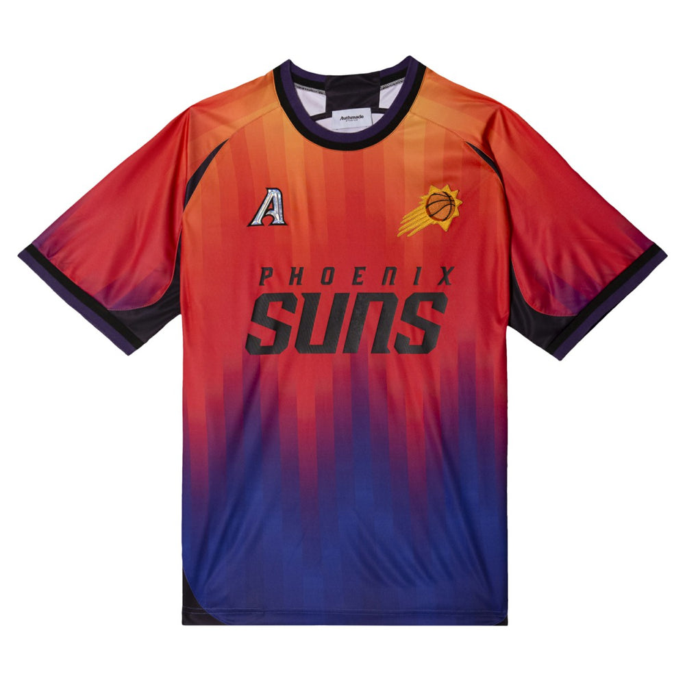 Orange Phoenix Suns Authmade x NBA Soccer Kit Fashion Jersey | NBA