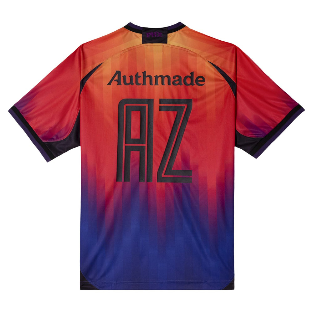 Orange Phoenix Suns Authmade x NBA Soccer Kit Fashion Jersey | NBA