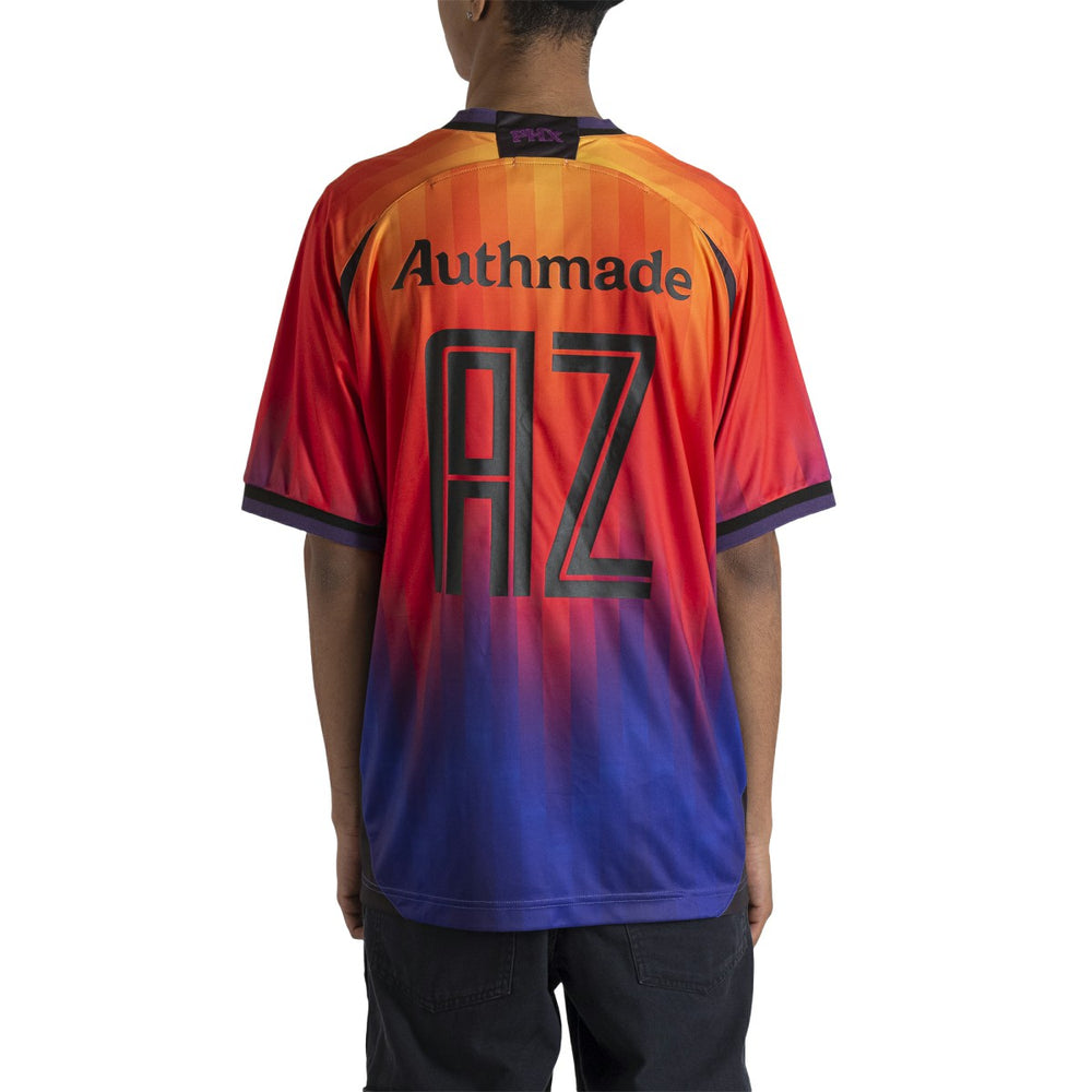 Orange Phoenix Suns Authmade x NBA Soccer Kit Fashion Jersey | NBA