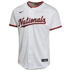 CJ Abrams Washington Nationals Nike Youth Home Game Player Jersey - MLB Jerseys