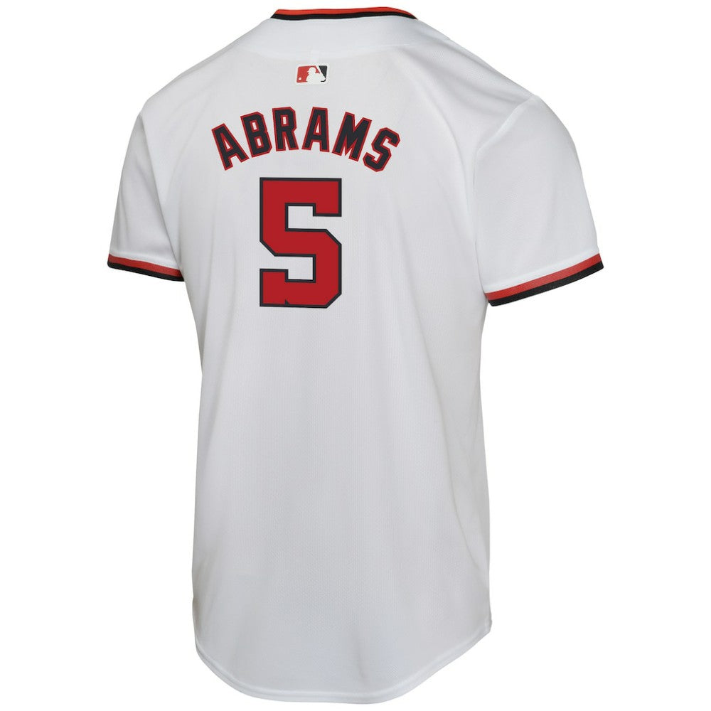 CJ Abrams Washington Nationals Nike Youth Home Game Player Jersey - MLB Jerseys