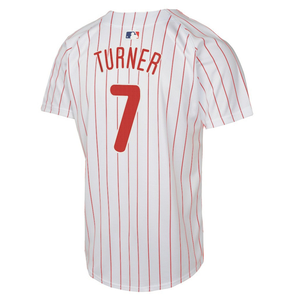 Trea Turner Philadelphia Phillies Nike Youth Home Game Player Jersey - MLB Jerseys