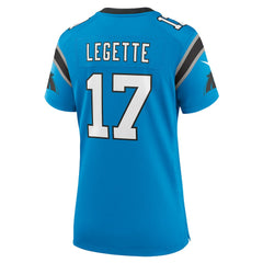 Carolina Panthers Xavier Legette  Women's Alternate Game Jersey | NFL Discount