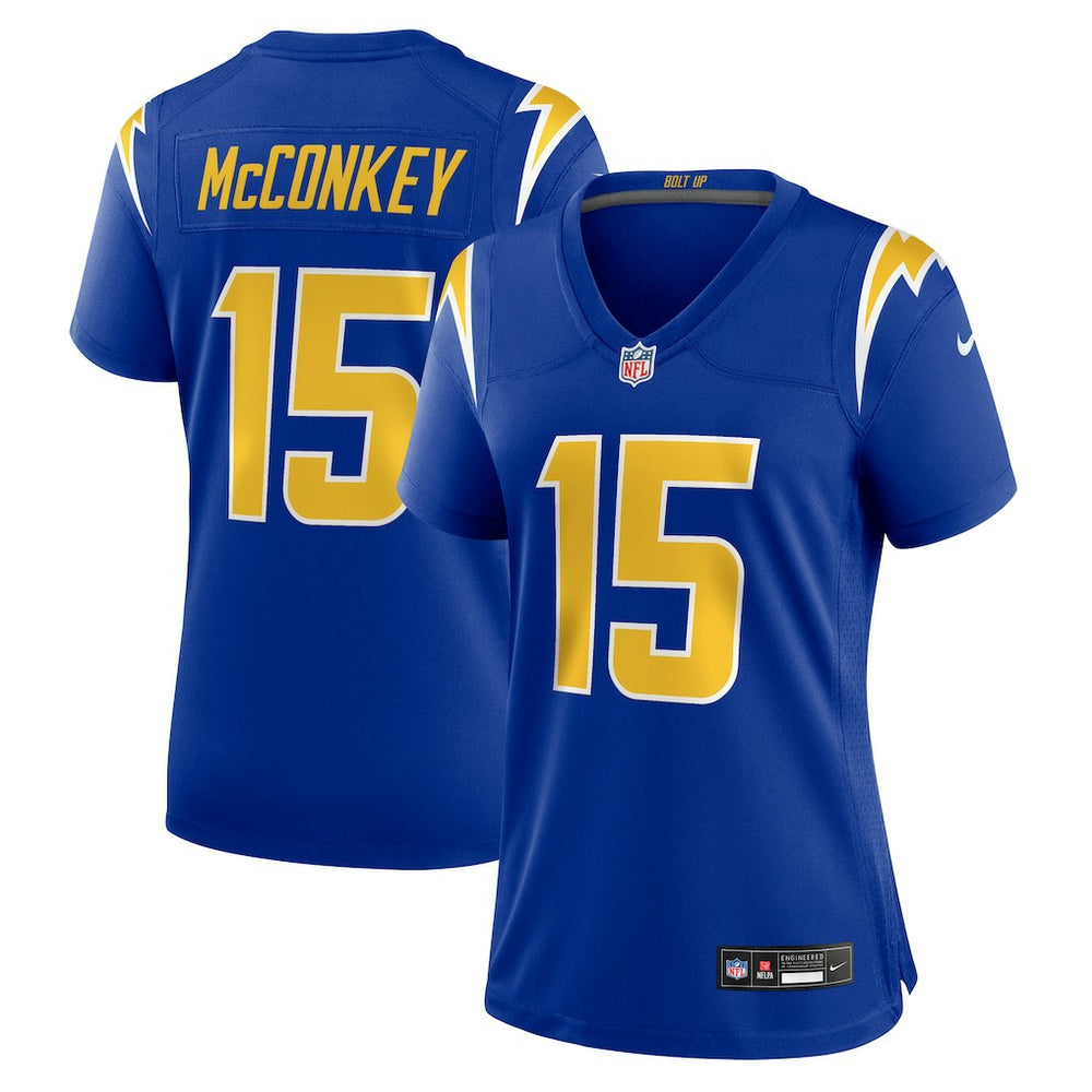 Los Angeles Chargers Ladd McConkey  Women's Alternate Game Jersey | NFL Hot